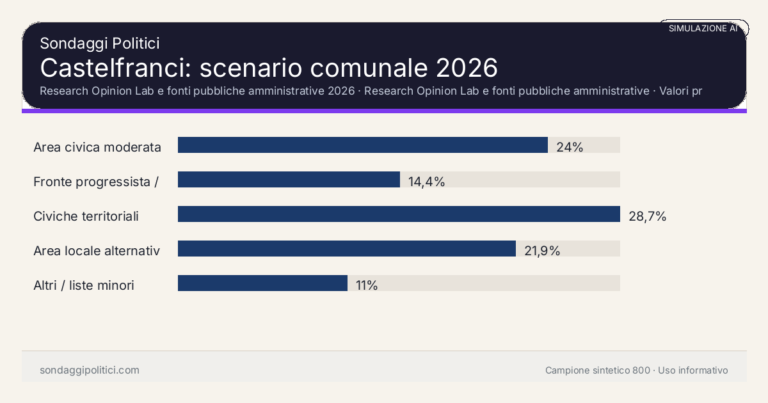 Immagine di anteprima per Castelfranci 2026, simulazione AI: scenario comunale e limiti