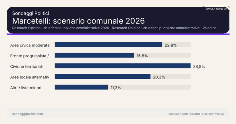 Immagine di anteprima per Marcetelli 2026, simulazione AI: scenario comunale e limiti